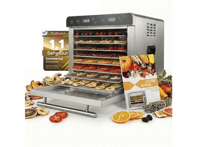 SOMMERTAL Silence 700 XXL Dörrautomat (700 Watt)