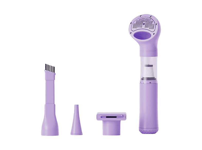 YEMASTER 6-in-1, Kabellos, Sofa, Auto & Bett Staubsauger, maximale Leistung: 60 Watt, Lila)