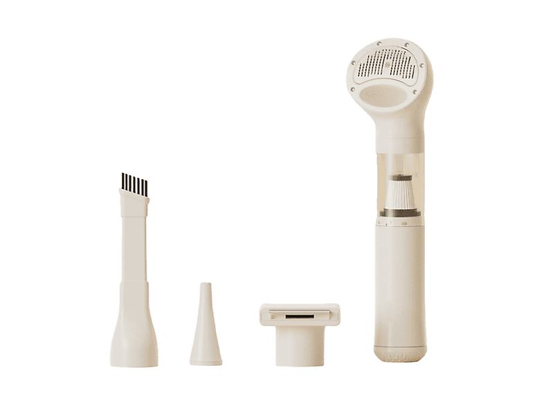 YEMASTER 6-in-1, Kabellos, Sofa, Auto & Bett Staubsauger, maximale Leistung: 60 Watt, Weiß)