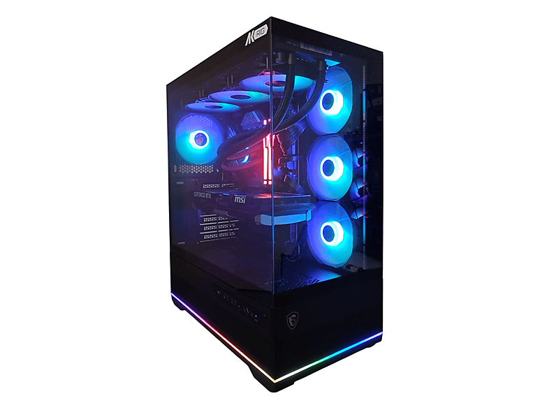 AK INFORMATICA DESKTOP GAMING AK Rig – Pc Gaming – Hell Flame, Intel ...