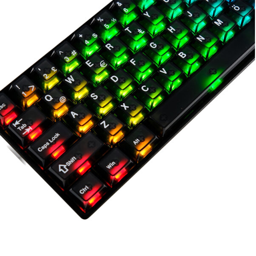 AKKO MONSGEEK FUN60 Pro Black Hall Effect Glare Manyetik Switch 8K