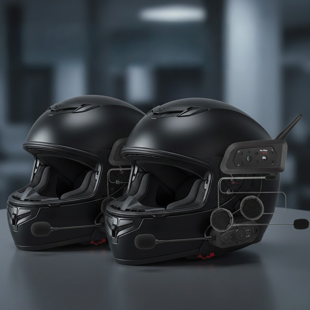 TORIMA Motosiklet Helmet İnterkom 2li Ejeas Double V6PRO+