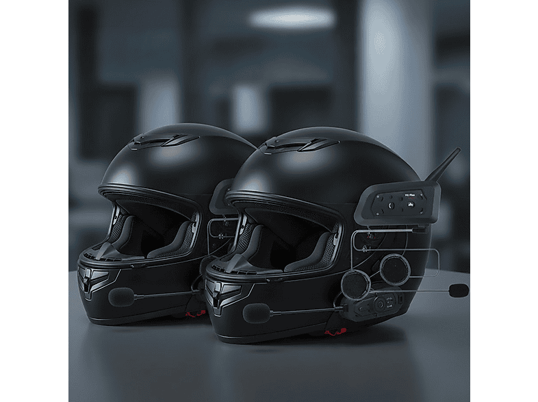 TORIMA Motosiklet Helmet İnterkom 2li Ejeas Double V6PRO+