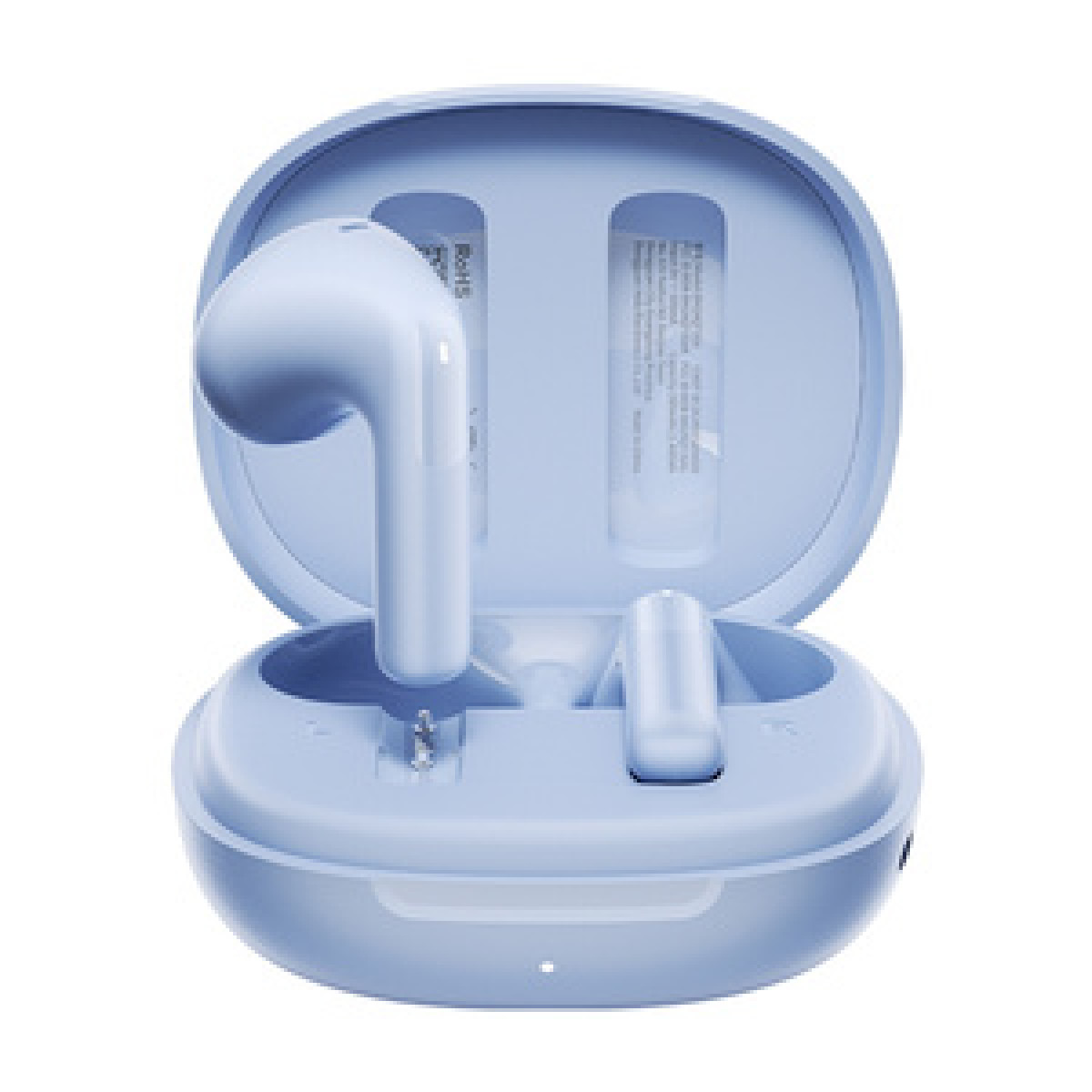 QCY Ailybuds E10 Bluetooth Hi-Res LDAC Çift Cihaz Oyun Modu 4 Mics ENC Kablosuz Kulak İçi Kulaklık Mavi