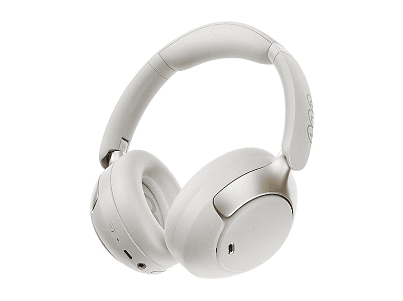QCY H3 Pro Hybrid ANC Hi-Res LDAC Bluetooth 5.4 Çift Cihaz Desteği Kablosuz Kulak Üstü Kulaklık Beyaz