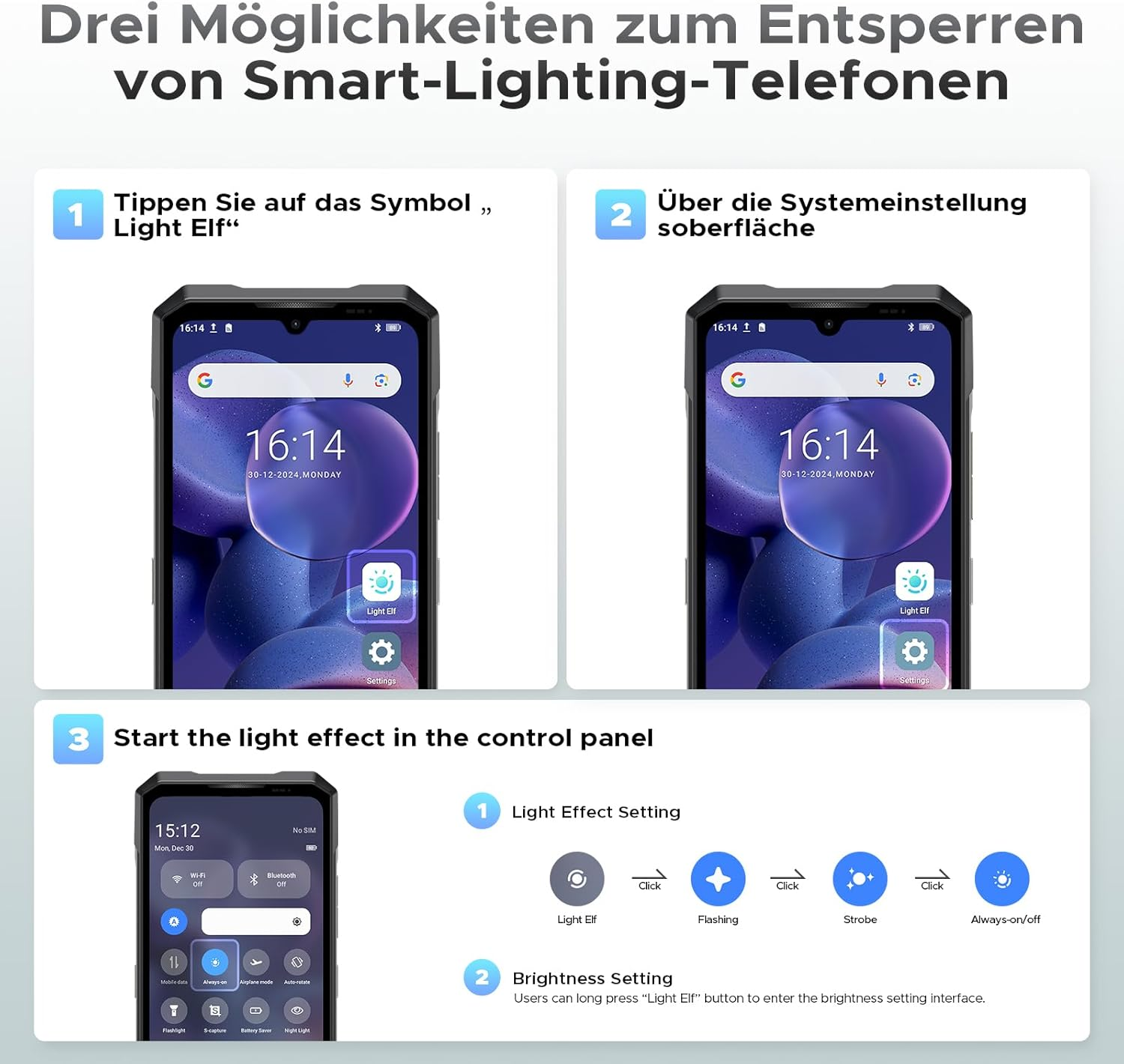 Anleitung zum Entsperren von Smart-Lighting-Telefonen mit 3 Methoden.