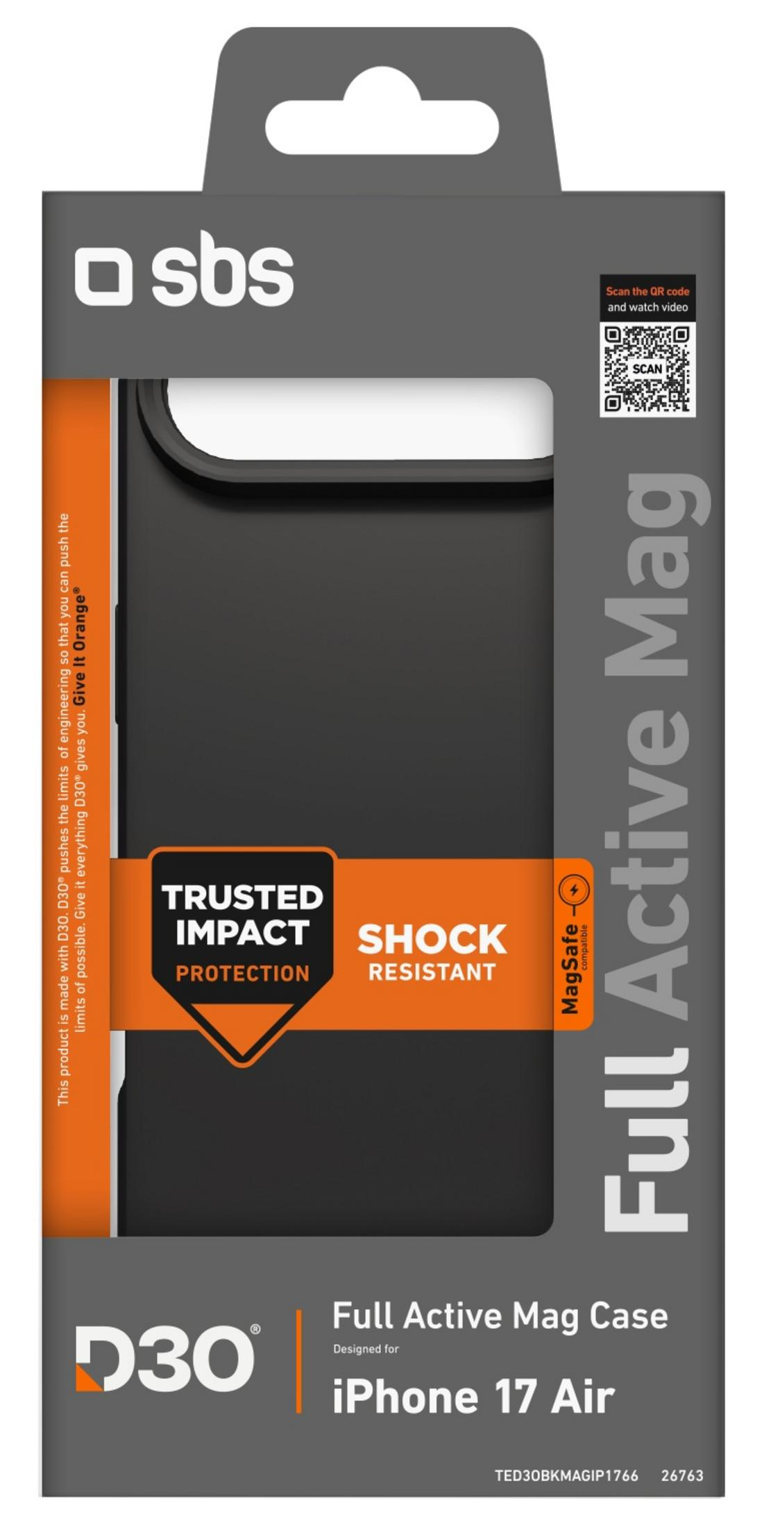 Opakowanie etui iPhone 17 Air z D30 i MagSafe.