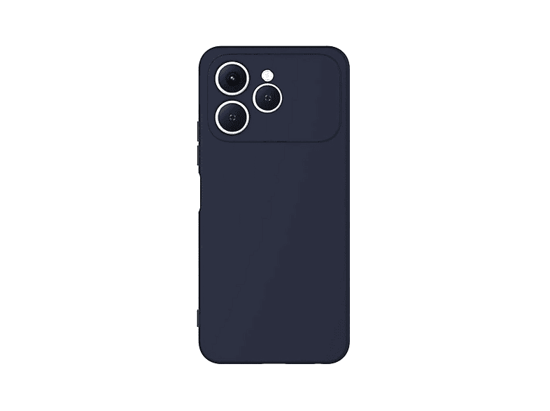 GPACK Tecno Spark 40 Uyumlu Lansman Silikon İçi Kadife Telefon Kılıfı Lacivert