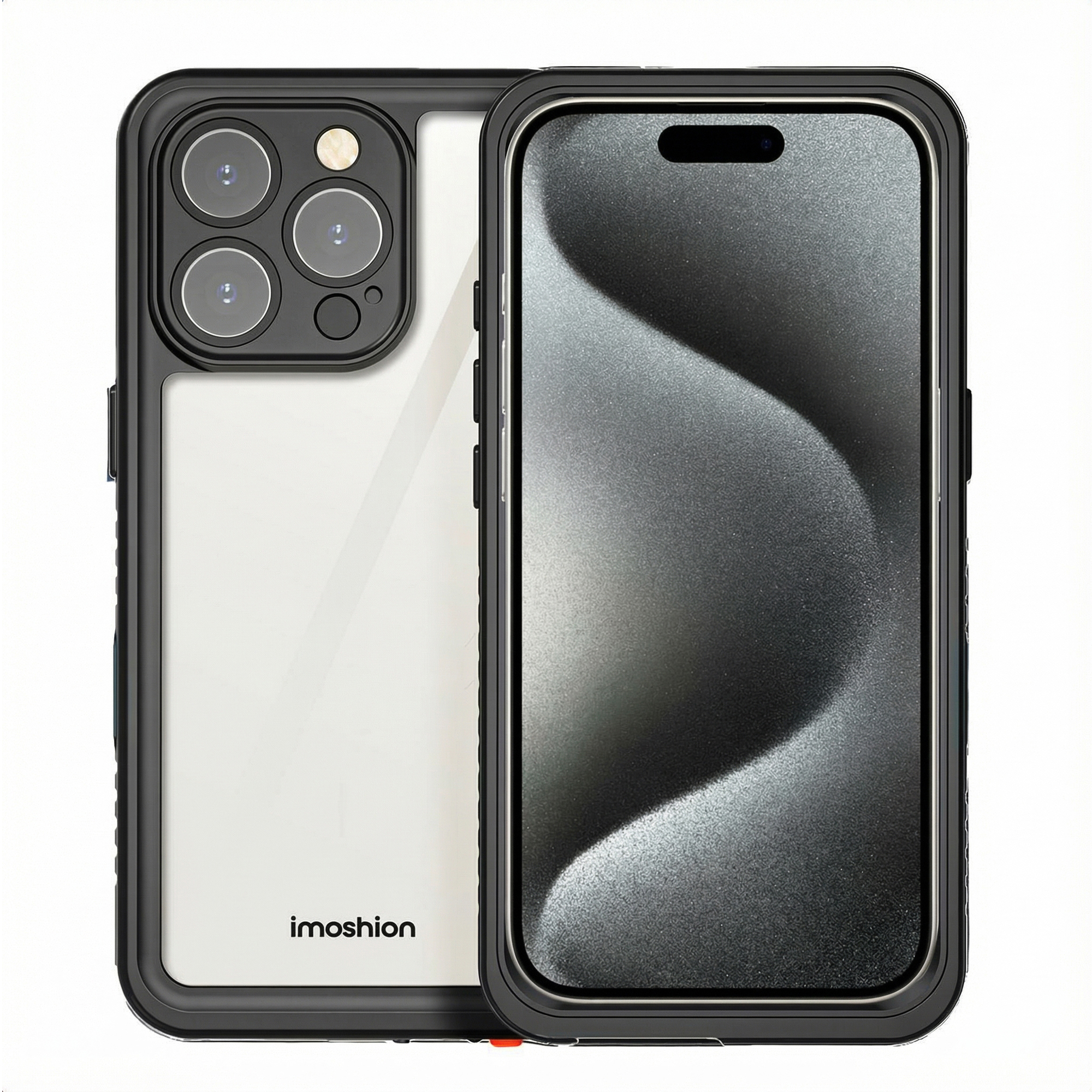 IMOSHION Waterproof 360 case, Backcover, Apple, iPhone 16 Pro, Schwarz ...