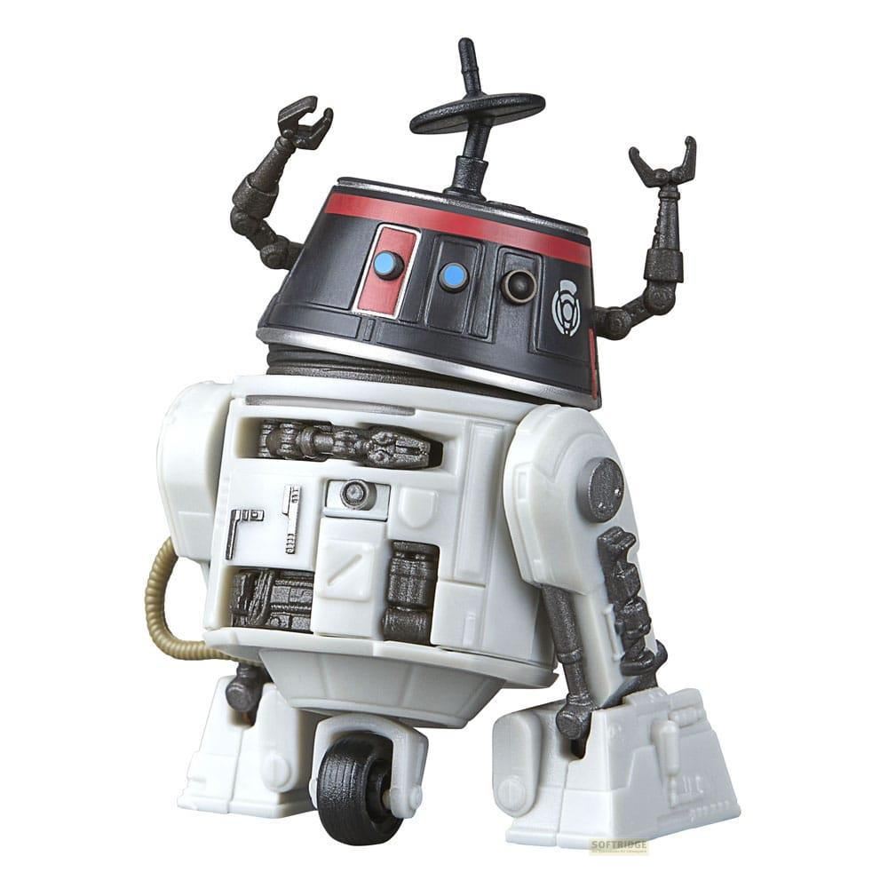 Un robot bianco e nero con accenti rossi sta su una ruota.