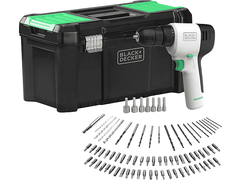 BLACK & DECKER REVDD12ALTB Reviva 12 V Matkap