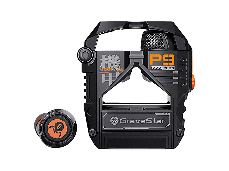 GravaStar Sirius Plus ANC, TWS, Bluetooth Kulakiçi Kulaklık, Kablosuz, Siyah
