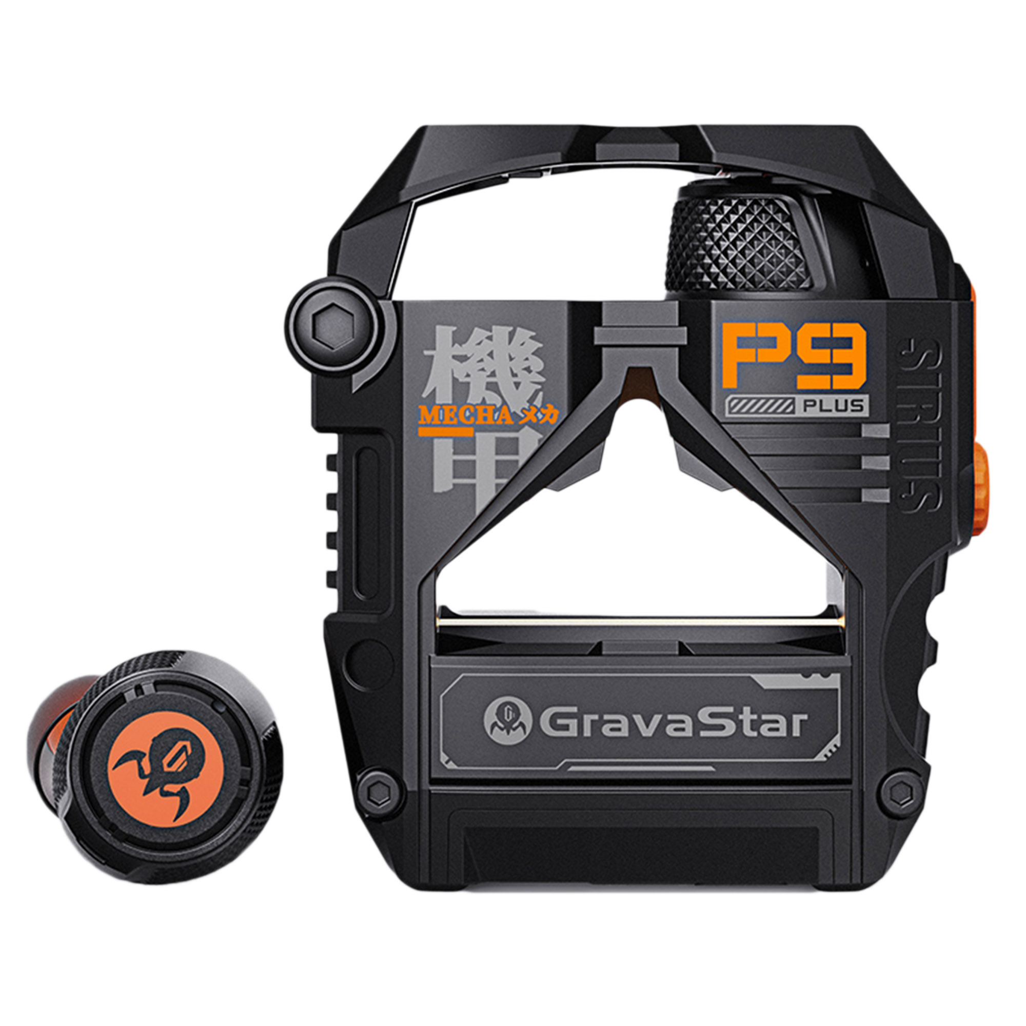 GRAVASTAR Sirius Plus ANC, TWS Kablosuz, True Wireless, Bluetooth, Kablolu ve Kablosuz Bluetooth Kulaklık Siyah