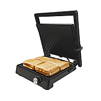 MediaMarkt TOMADO TGC4002B - 28 x 23 cm - Instelbare temperatuur - PFAS vrij - XXL contactgrill - 28 x 23 cm - Instelbare temperatu... aanbieding