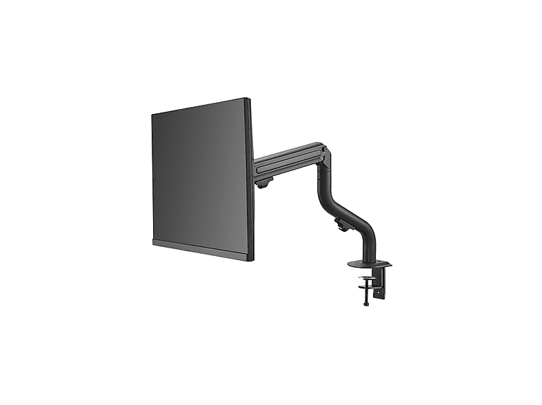 TWISTED MINDS Mekanik Amortisör Düz Ekran 17"- 32" Max 8kg Tek Monitör Kolu Monitör Kolu Siyah