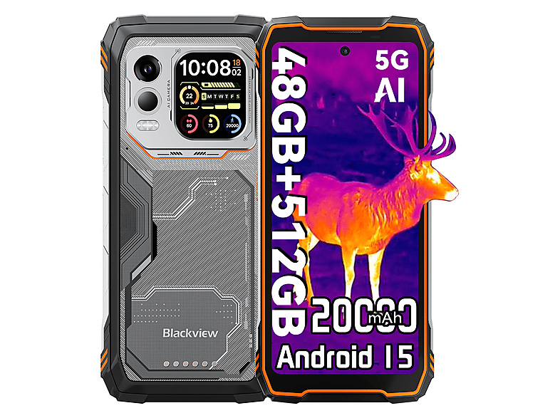 BLACKVIEW XPLORE 1 Pro 5G 512 GB Orange Dual SIM