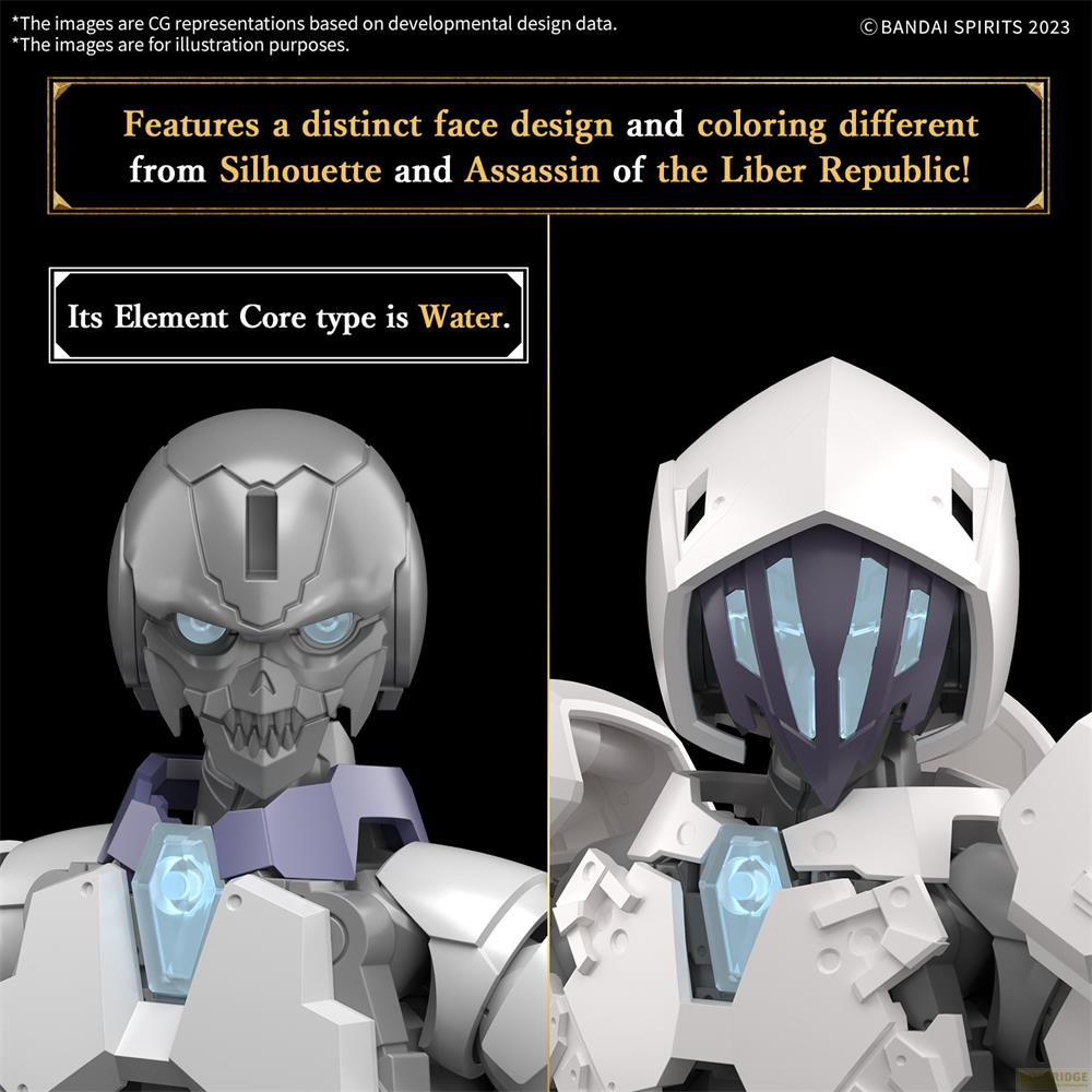 Zwei Roboterdesigns mit unterschiedlichen Gesichtern, eines grau, eines weiß.