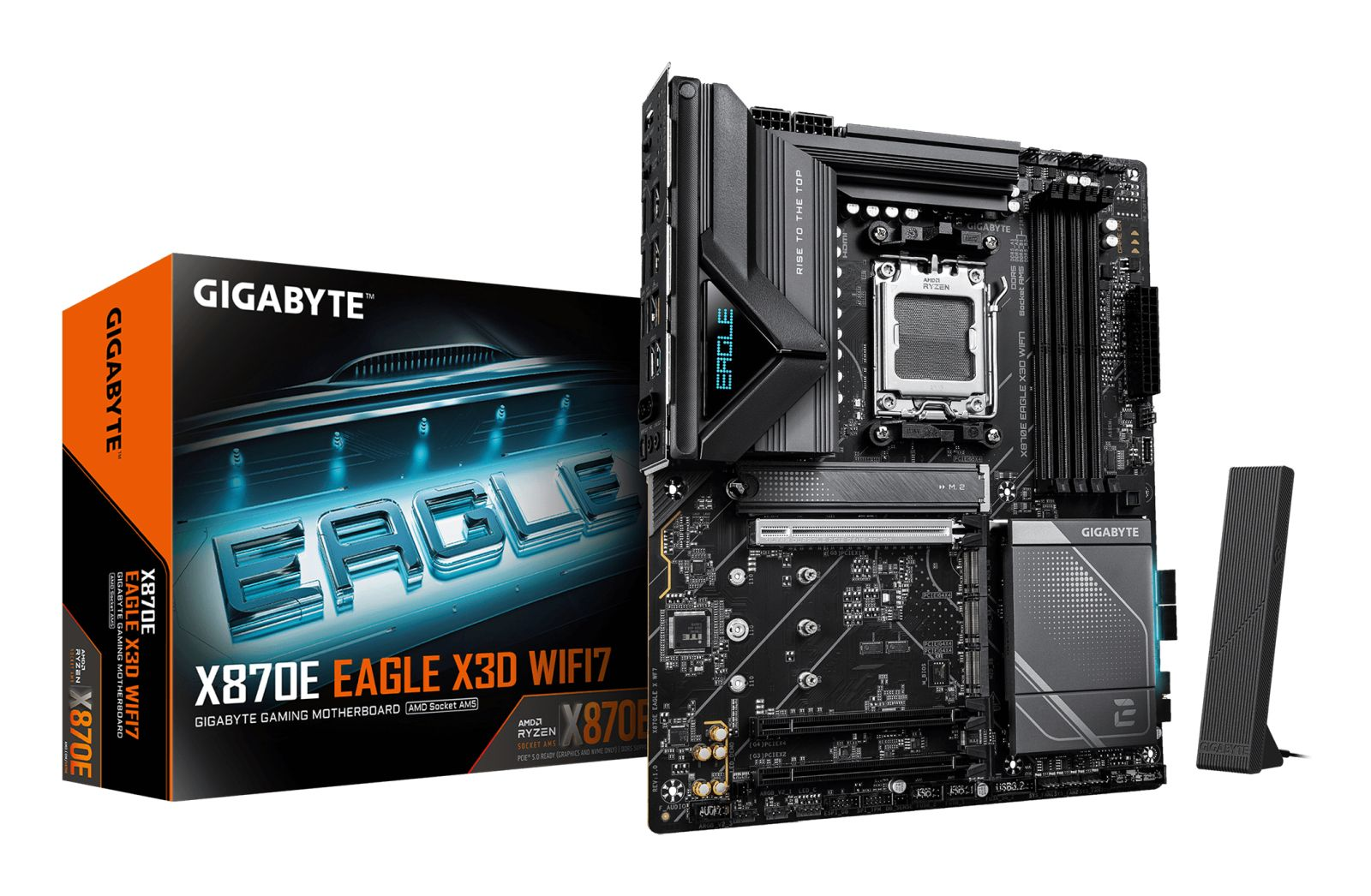 SCHEDA MADRE GIGABYTE X870E EAGLE X WF7 | Socket AM5, AMD X870E, DDR5 ...