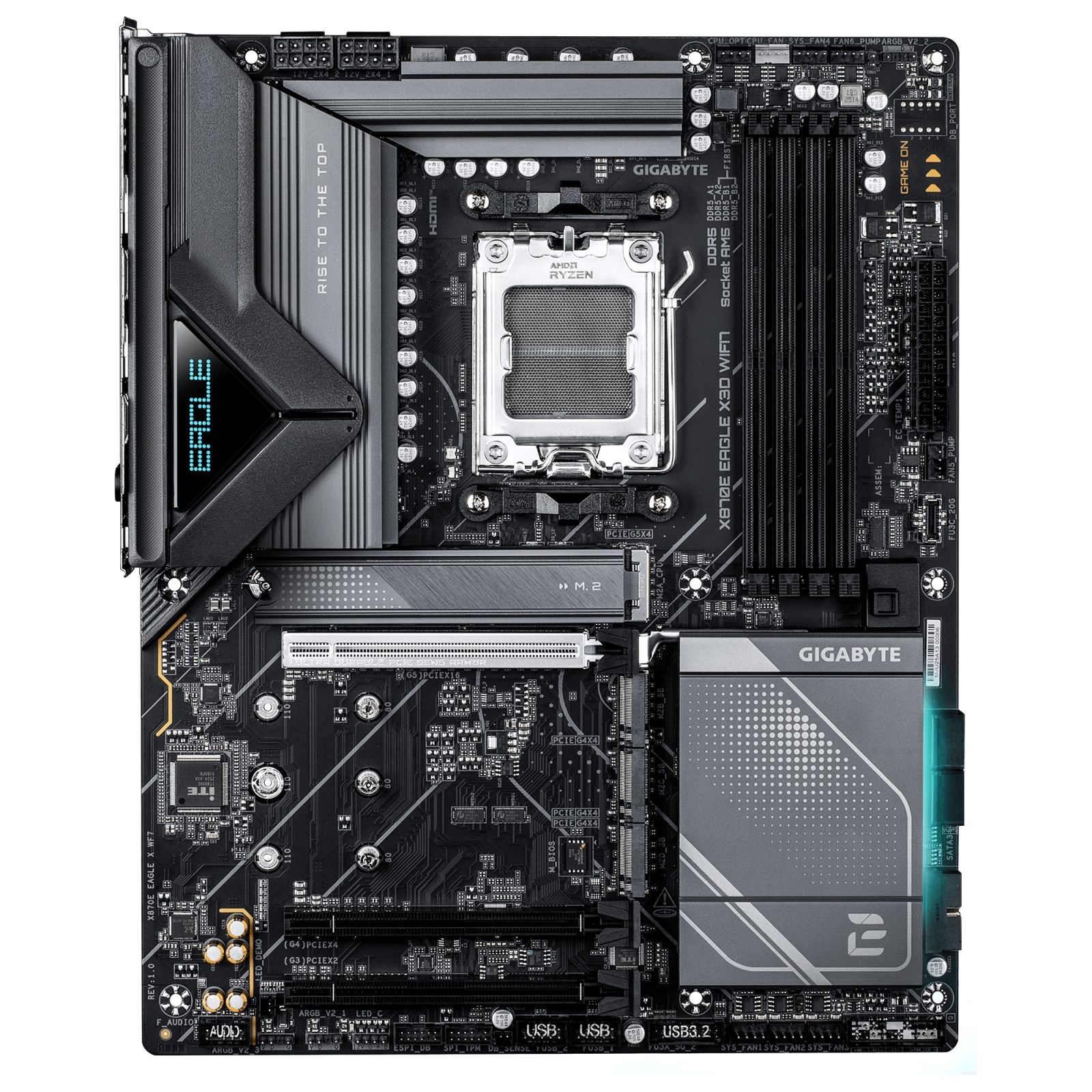 SCHEDA MADRE GIGABYTE X870E EAGLE X WF7 | Socket AM5, AMD X870E, DDR5 ...
