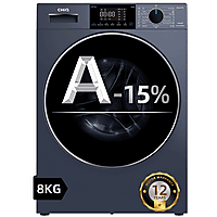 MediaMarkt CHIQ CW8728X - 8 KG - Energieklasse A-15% - 16 programma's - 12 jaar garantie op motor Wasmachine - Voorlader - 8 kg - 7... aanbieding