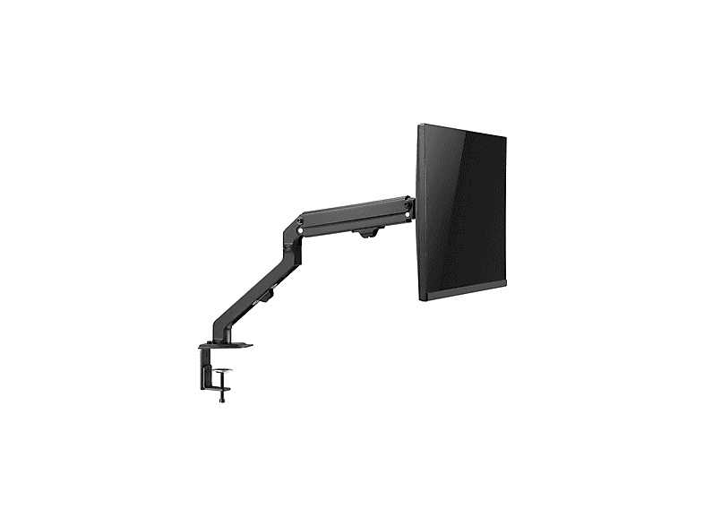 TWISTED MINDS TM-45-C06 Mekanik Amortisör Düz/Kavisli Ekran 17"- 27" Max 7kg Tek Monitör Kolu Monitör Kolu Siyah