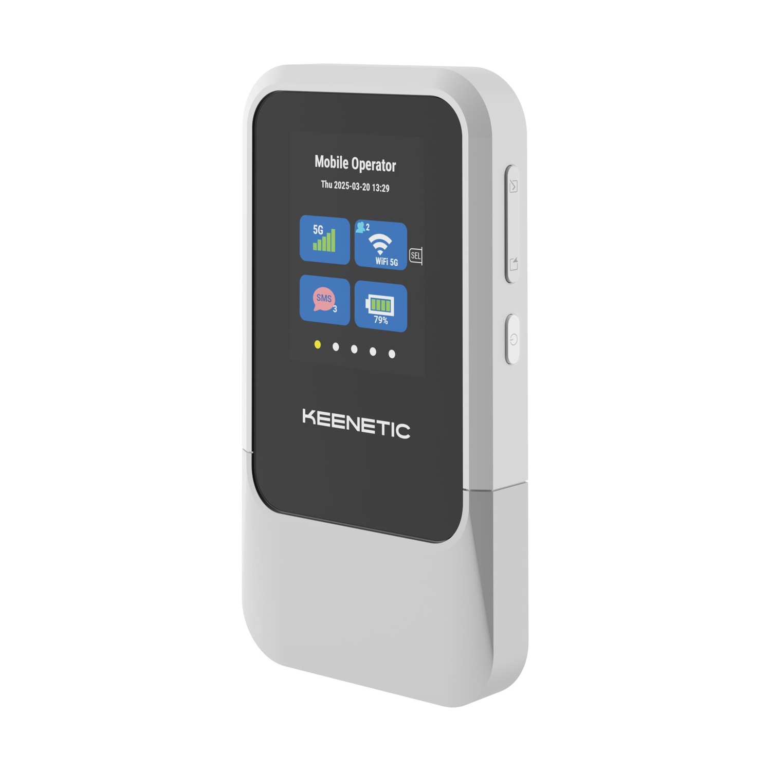 KEENETIC KN-5210 Roamer 5G Hotspot Wi-Fi 6 Port 2600 Mbit/s MIMO Router