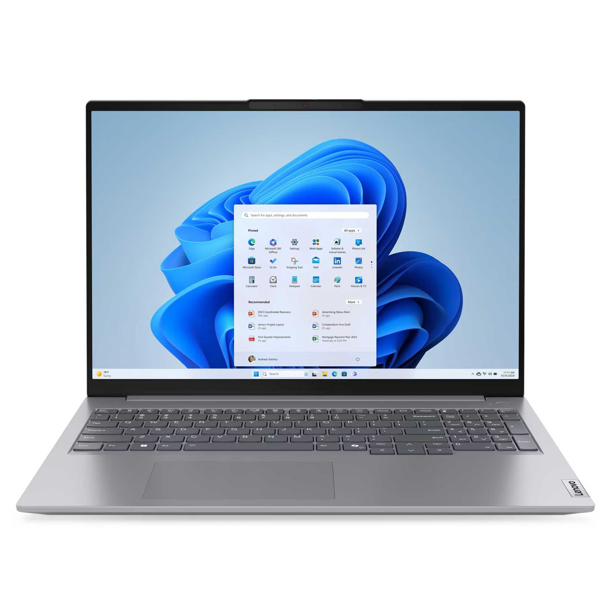 LENOVO ThinkBook 16 21MW002CTR003 WUXGA Ryzen 7 7735HS 16 GB RAM 2 TB SSD 16 inç FreeDOS Laptop Gri