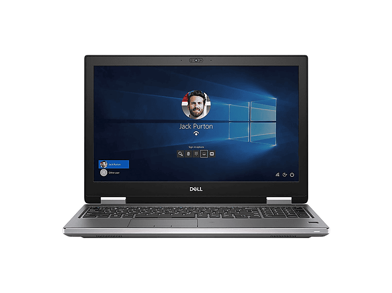 DELL Precision 7540, Notebook, mit 15,6 Zoll Display, Intel® Core™ i7, 16 GB RAM, 512 GB SSD, NVIDIA Quadro T2000, schwarz, Windows 11 Pro