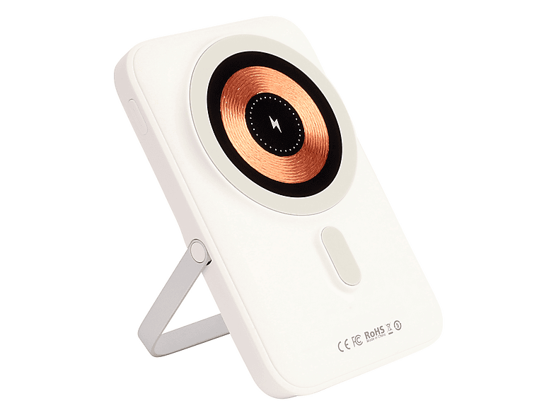 R2B Power Delivery & Quick Charge MagSafe Powerbank 10000 mAh Weiß