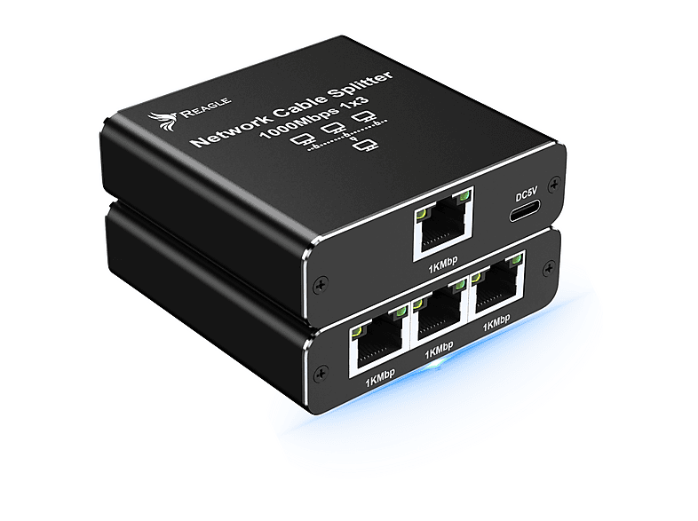 Router Adsl SinLoon Adattatore Splitter Di Rete Gigabit RJ45 1000