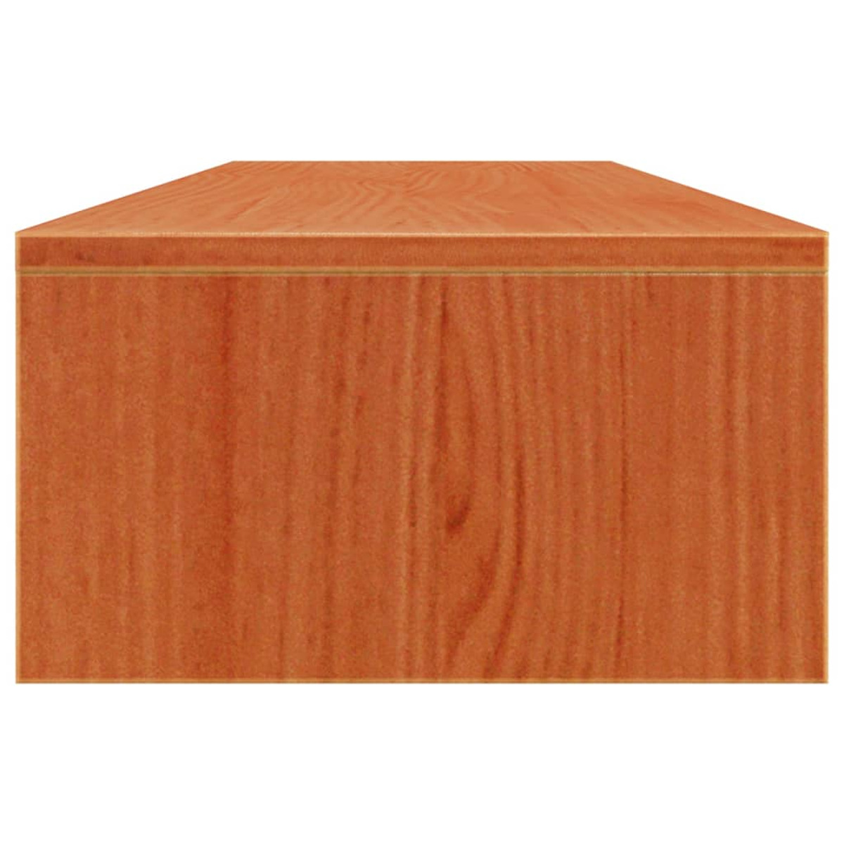 Holzmöbel mit Maserung. Nahaufnahme.