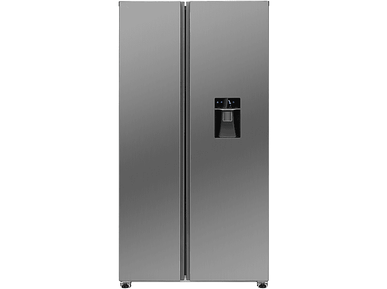 BOMANN SBS 7367 Side-by-Side (D, 171 cm hoch, Silber)