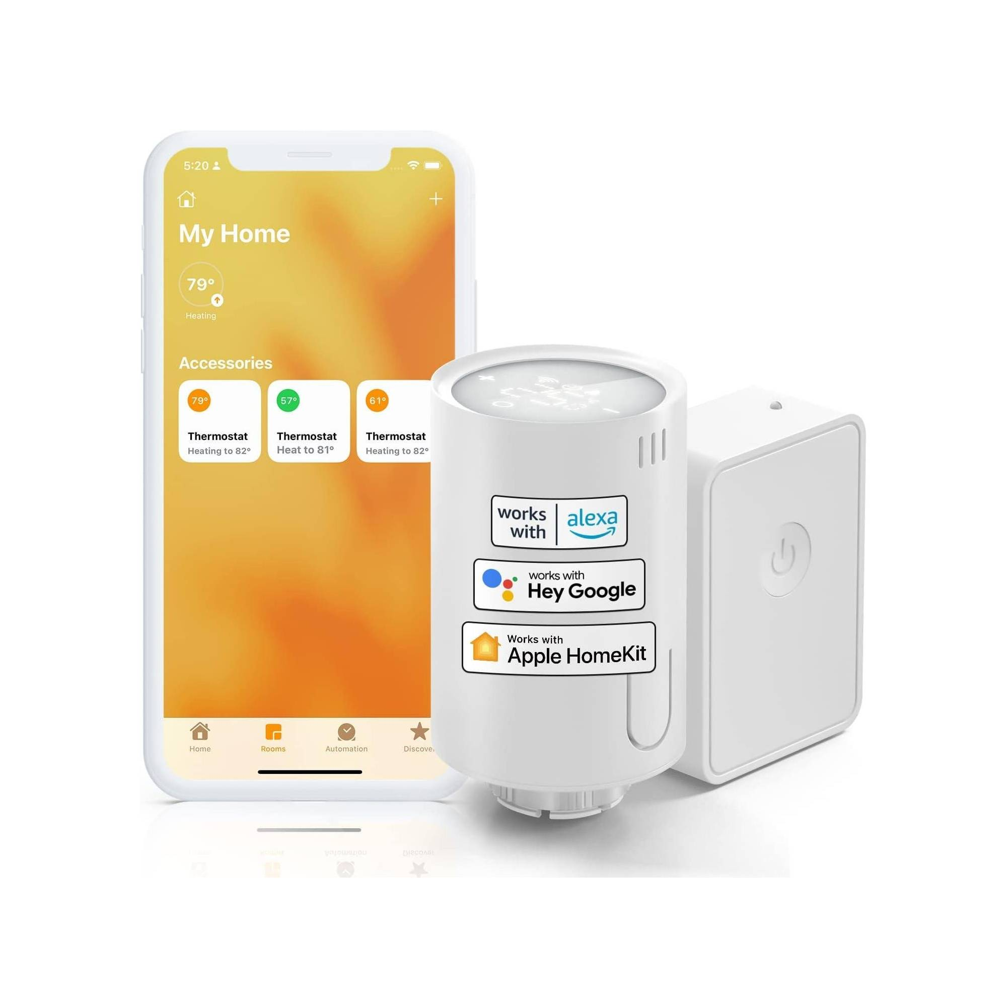 MEROSS MTS150H (Apple Home Destekli) Akıllı Termostat Başlangıç Kiti