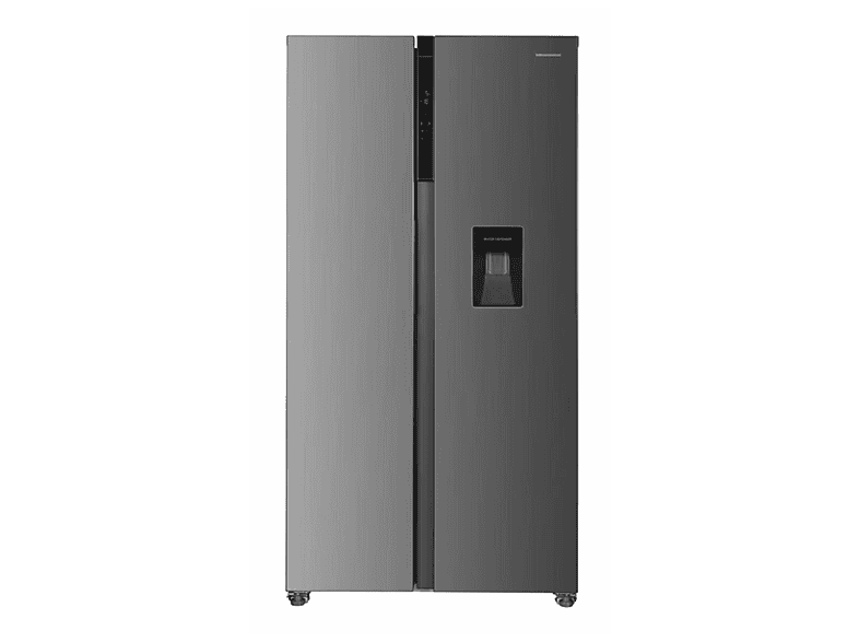 HEINNER HSBS-HM439NFINVXWDD Kühl-Gefrierkombination (D, 177 cm hoch, Edelstahl)