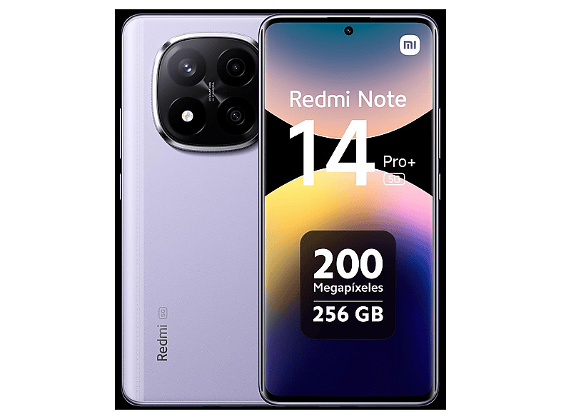 XIAOMI Redmi Note 14 Pro+ 5G 256 GB Violett