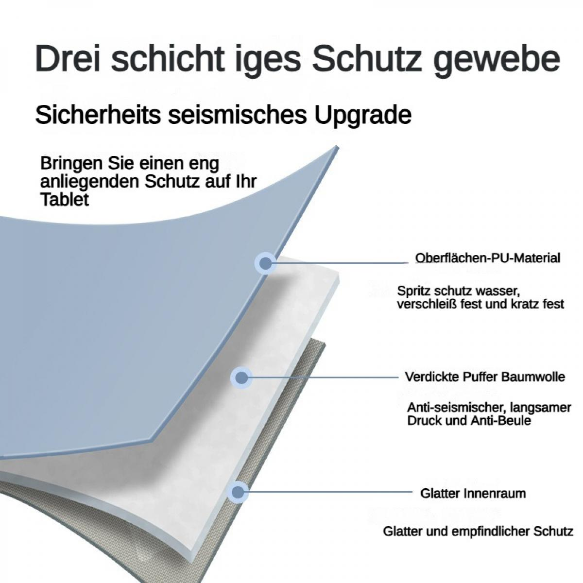 Dreischichtiges Gewebe mit PU-Oberfläche, Baumwolle und glattem Innenraum.