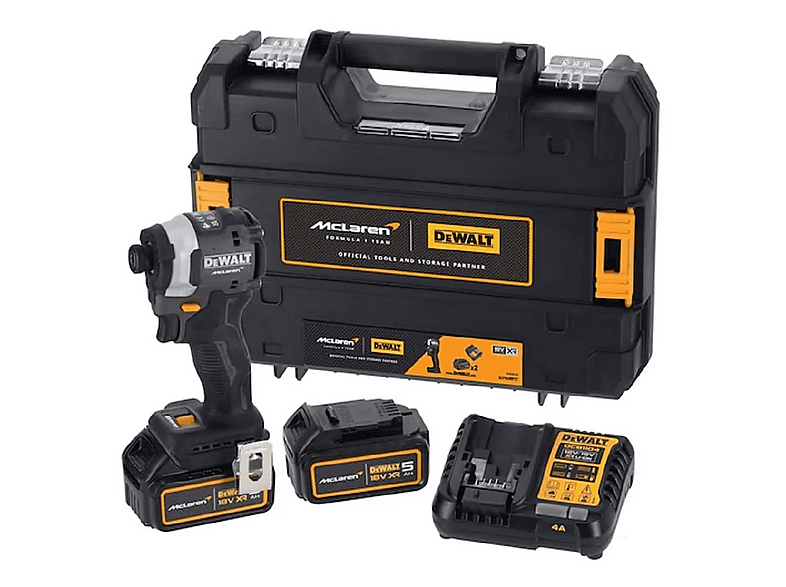 DEWALT DCF85MP2T Çift Akülü 5 Ah Vidalama Makinesi