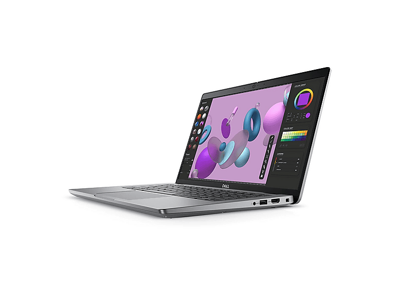 DELL Precision 3480, notebook, mit 14 Zoll Display Touchscreen, Intel® Core™ i7, 16 GB RAM, 1 TB SSD, NVIDIA GeForce RTX™ A500, grau, Windows 11 Pro