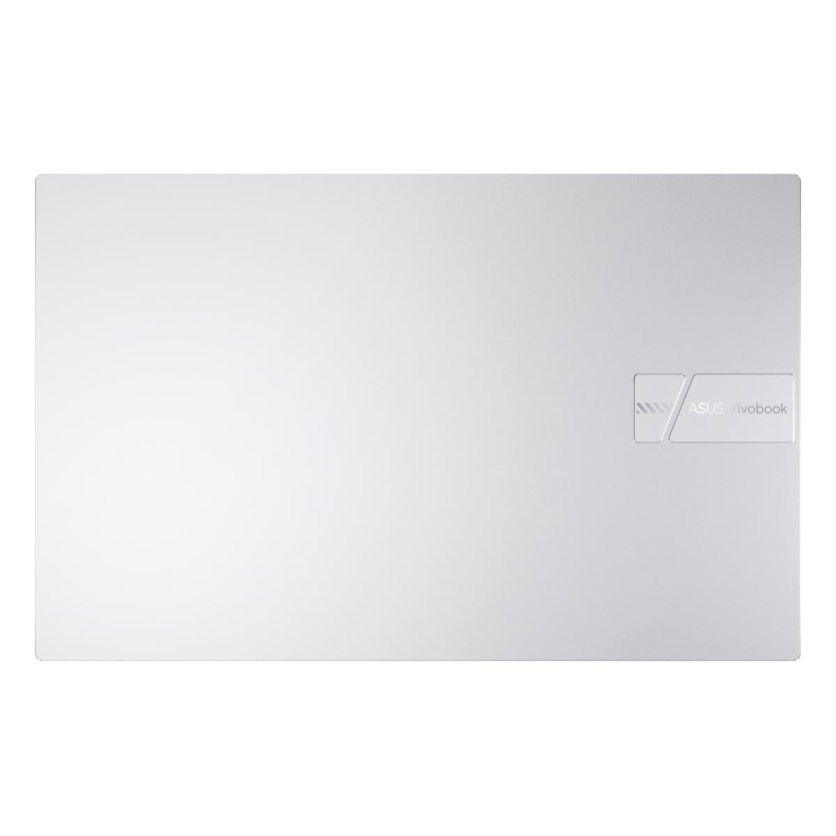 Weiße Laptop-Oberseite mit ASUS Vivobook Logo.