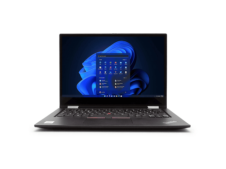 LENOVO ThinkPad X13 Yoga | 13.3" | Intel Core i5-10210U |, Convertible, mit 13,3 Zoll Display Touchscreen, Intel® Core™ i5,i5-10210U Prozessor, 8 GB RAM, 256 GB SSD, Intel® UHD Graphics, Schwarz, Windows 11
