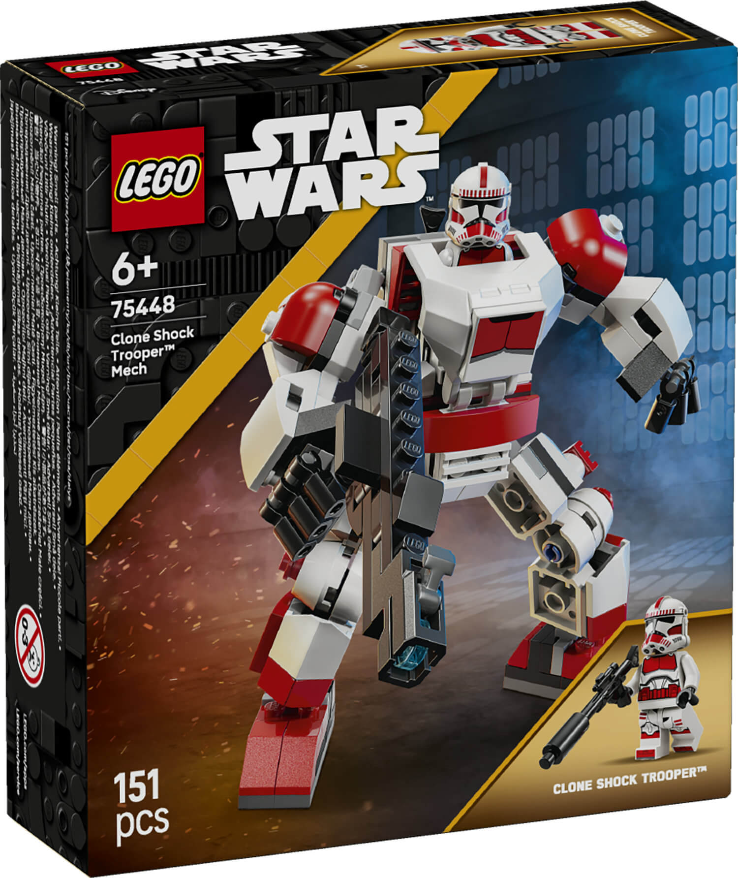 LEGO Star Wars Clone Shock Trooper Mech seti kutusu.