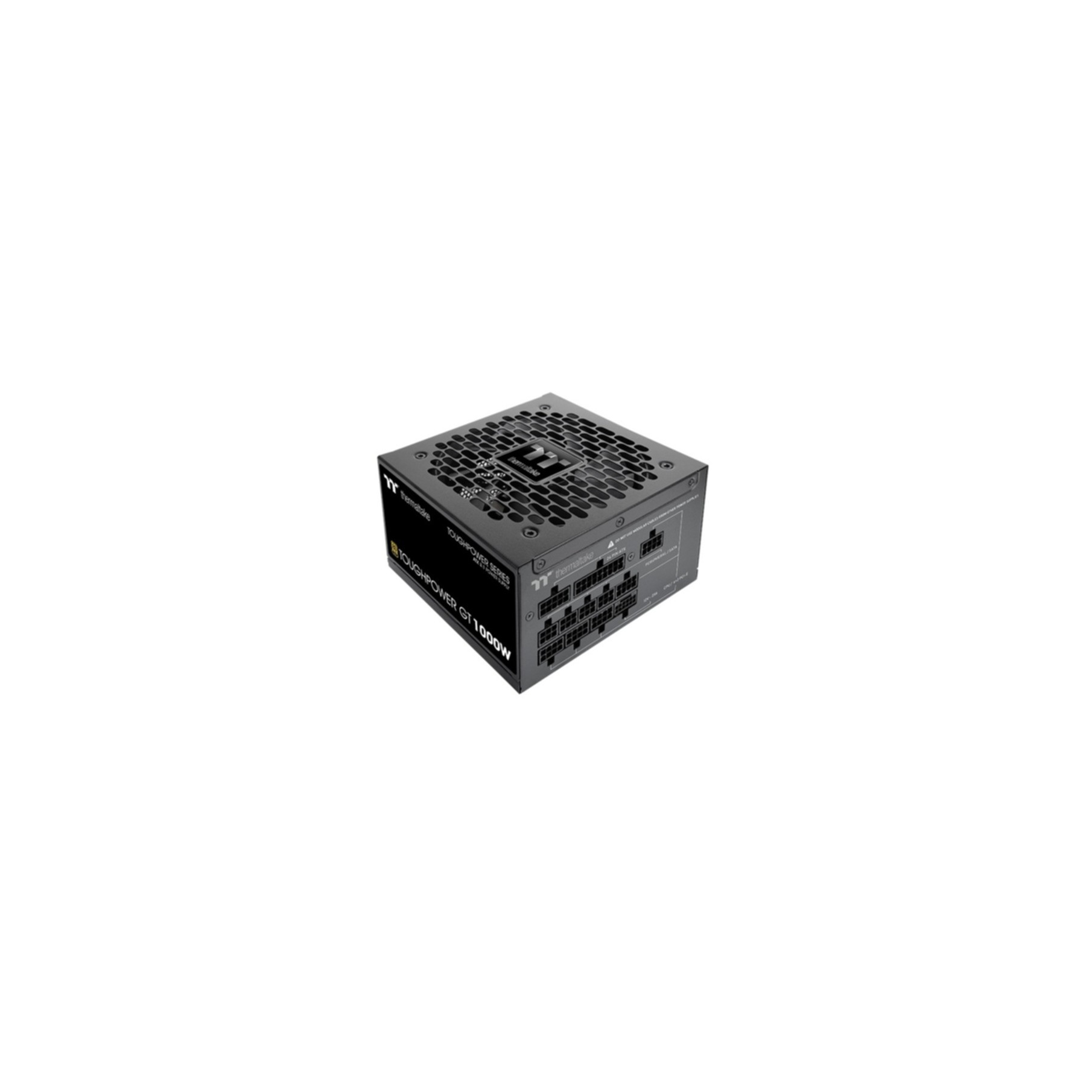 Zwarte pc-voeding, Thermaltake Toughpower GT 1000W.