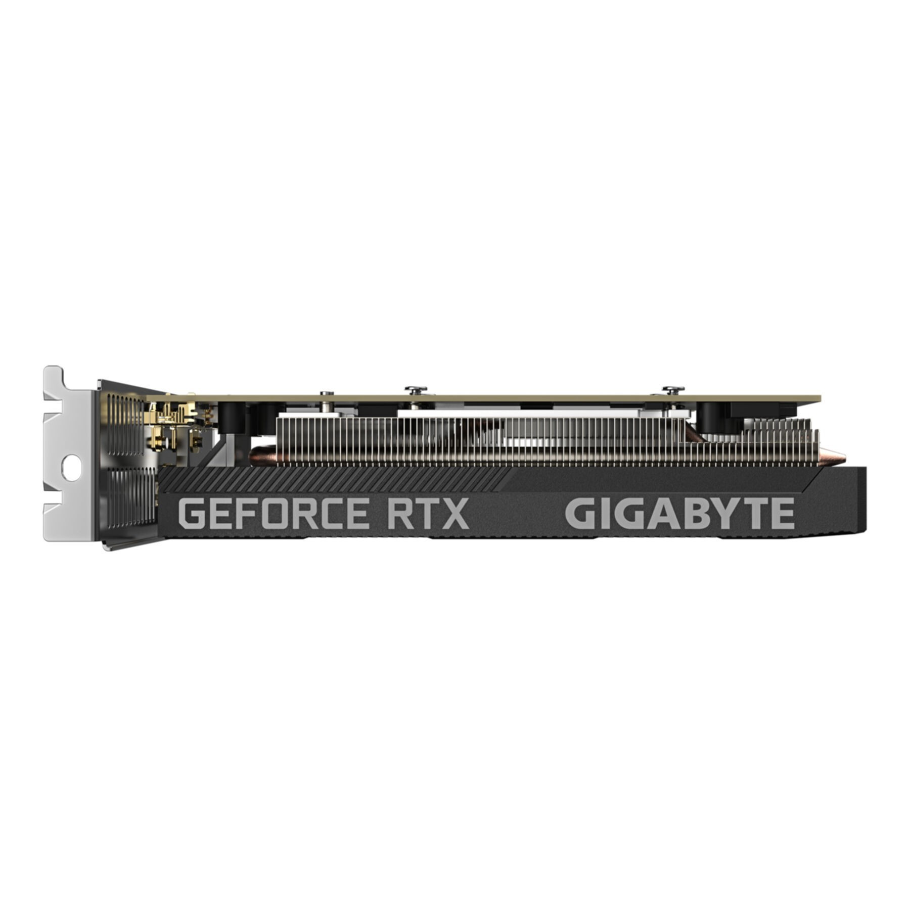 Karta graficzna z napisem GEFORCE RTX i GIGABYTE.