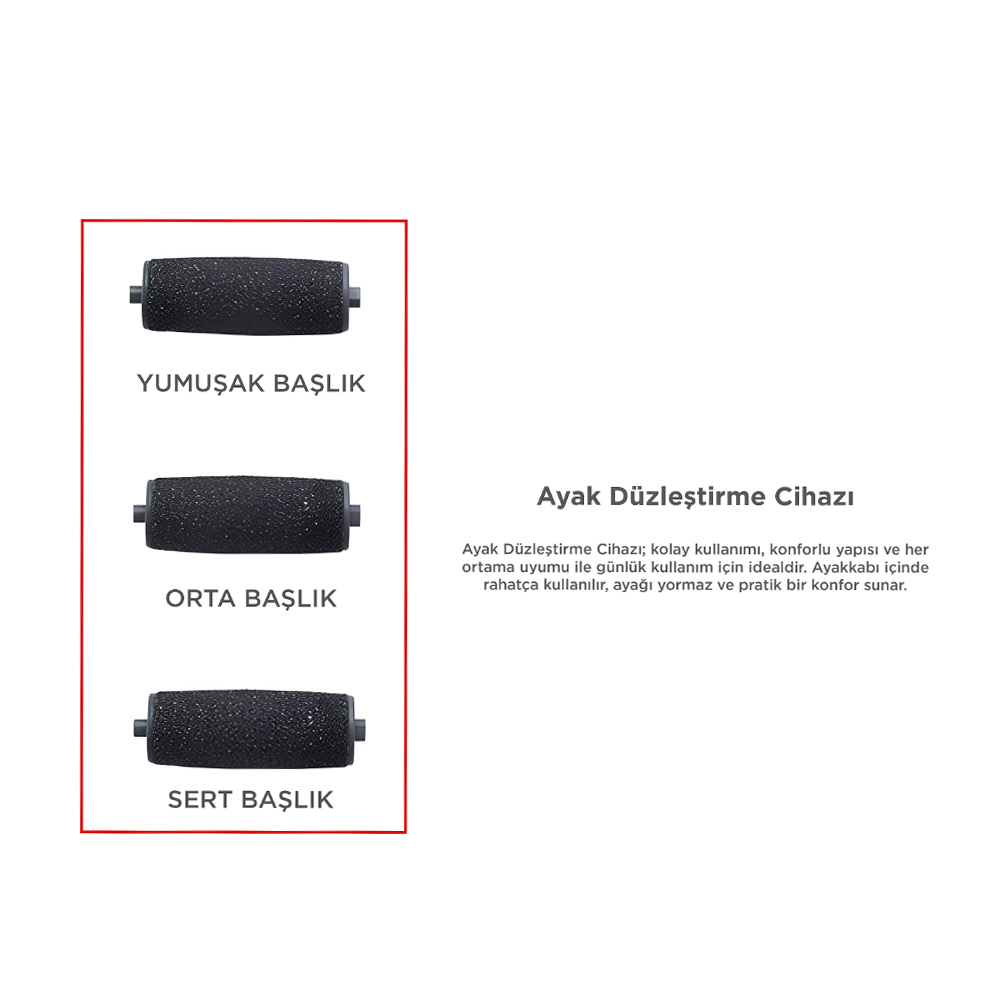Üç ayak törzs aparatı: yumuşak, orta, sert. Cihaz.