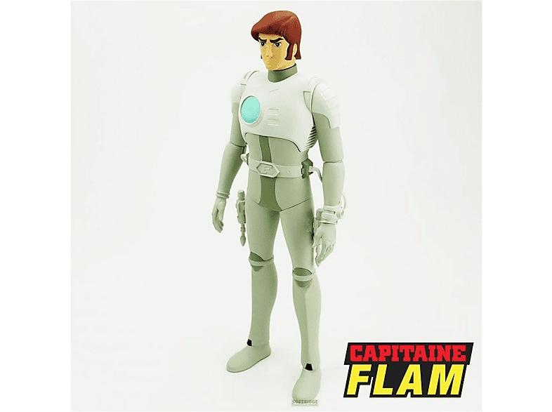 Capitaine Flam Figurine Curtis Newton 23cm (Boite/Titre Français