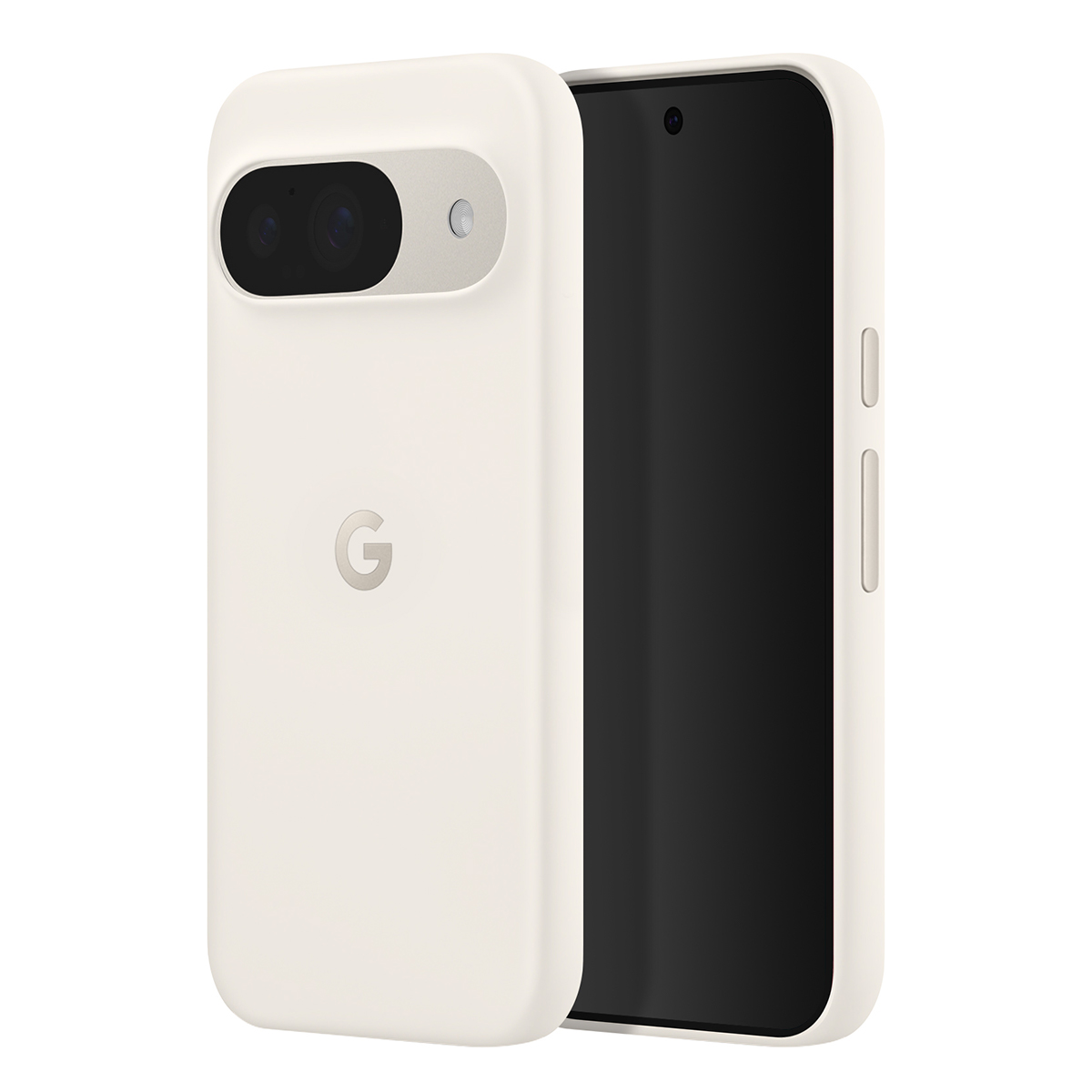 Custodia Con Protezione Fotocamera Scorrevole Per Google Pixel 9 / 9 Pro - Cover Antiurdo Con Anello Portacarte Girevole E Supporto Magnetico, Silicone + PC, 2 Pellicole Incluse