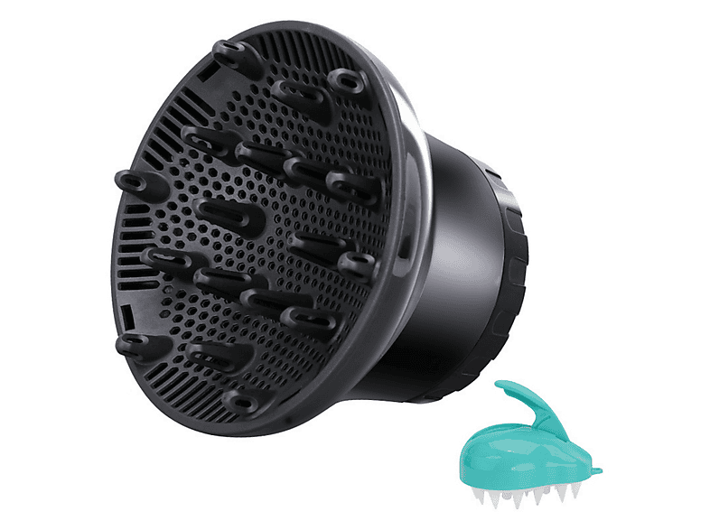 ALLGOODSBRAND Universalgröße, 1,4–2,6 Zoll Diffusor Schwarz (5 Volt ...