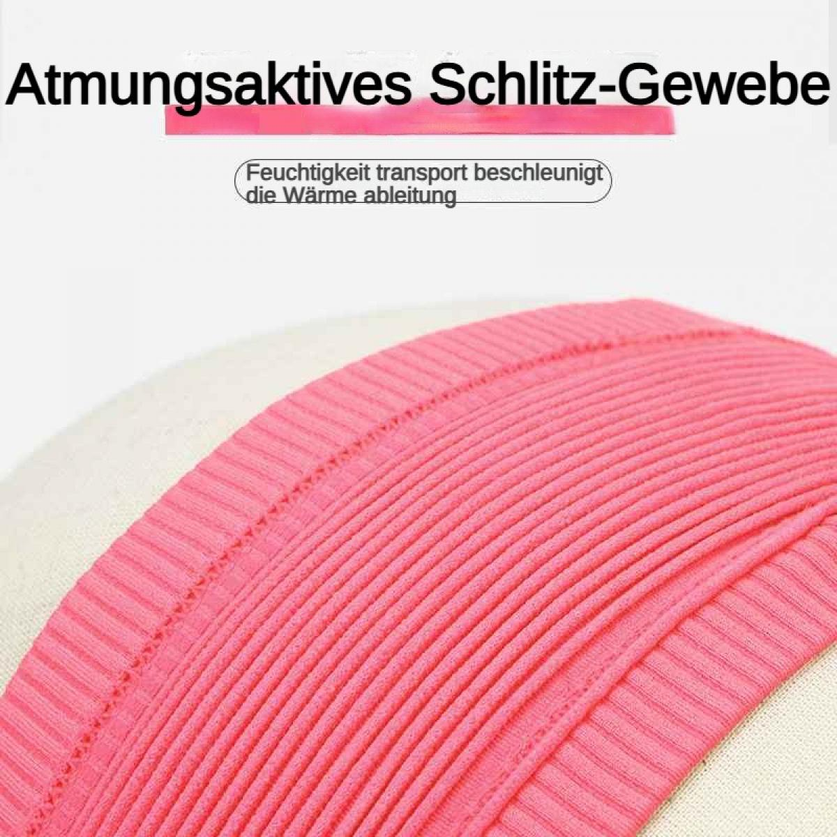 Atmungsaktives Schlitz-Gewebe, feuchtigkeitsableitend.