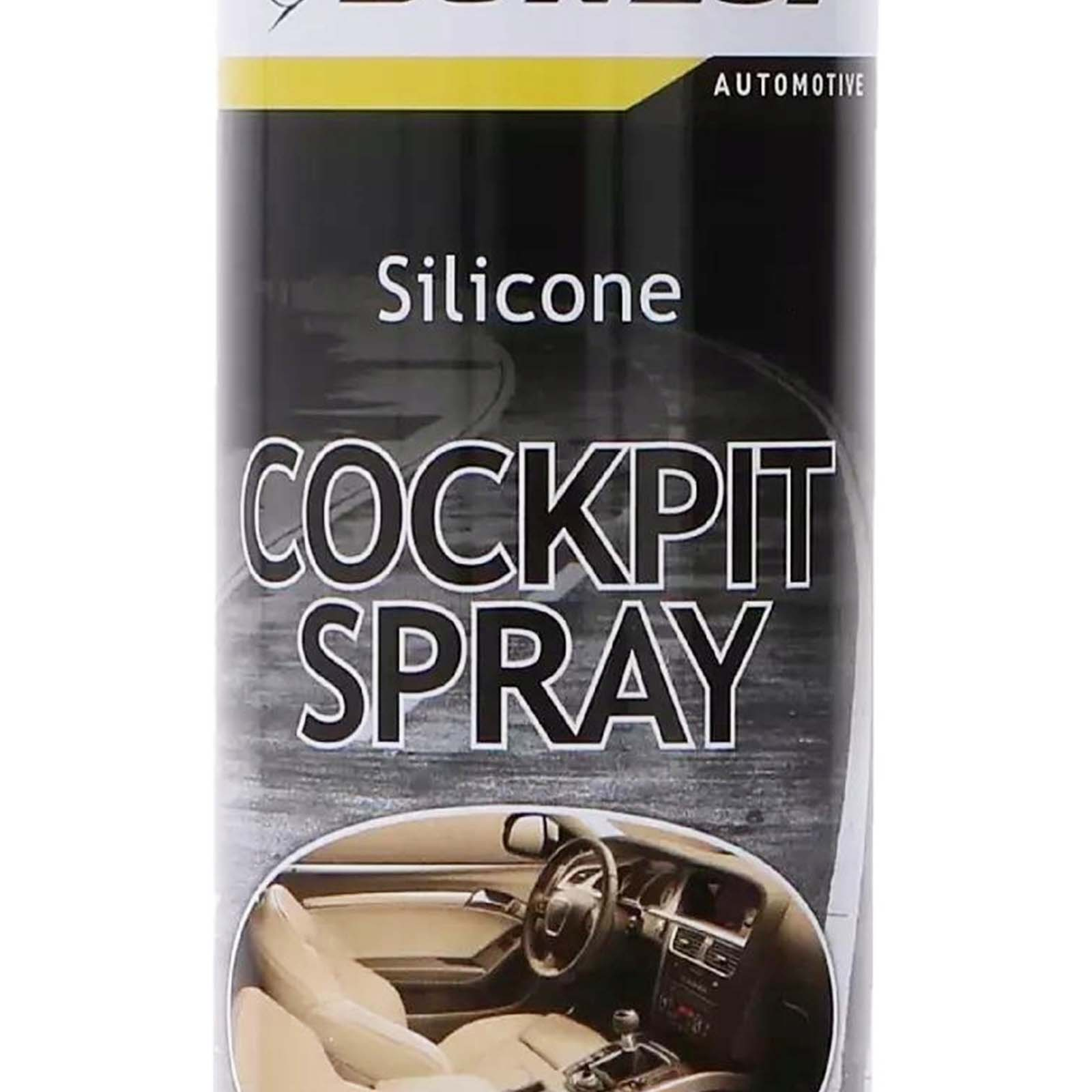 Lattina spray per cruscotto con immagine interni auto. Silicone.