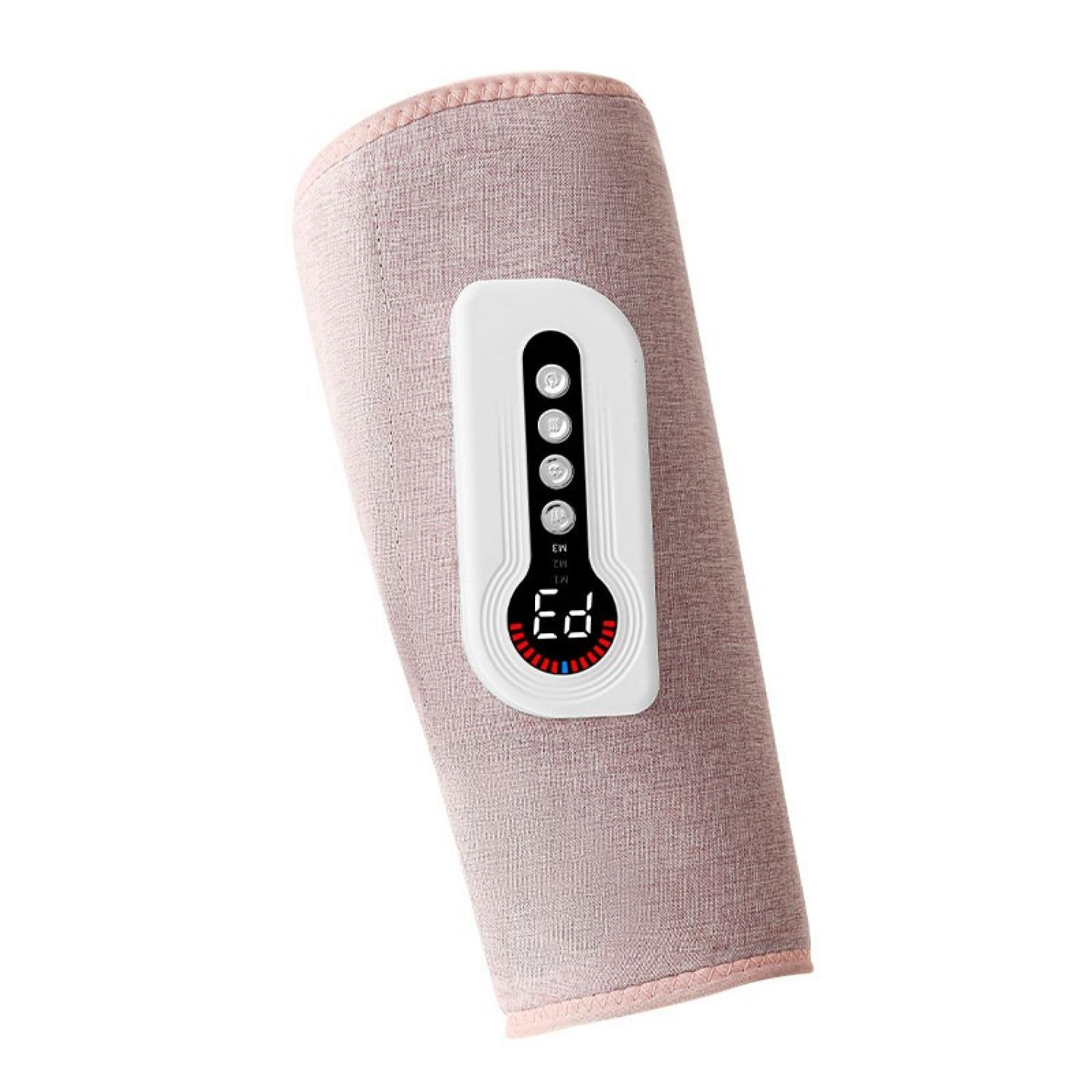 Ein rosa Band mit weißem Steuergerät und rotem Display.